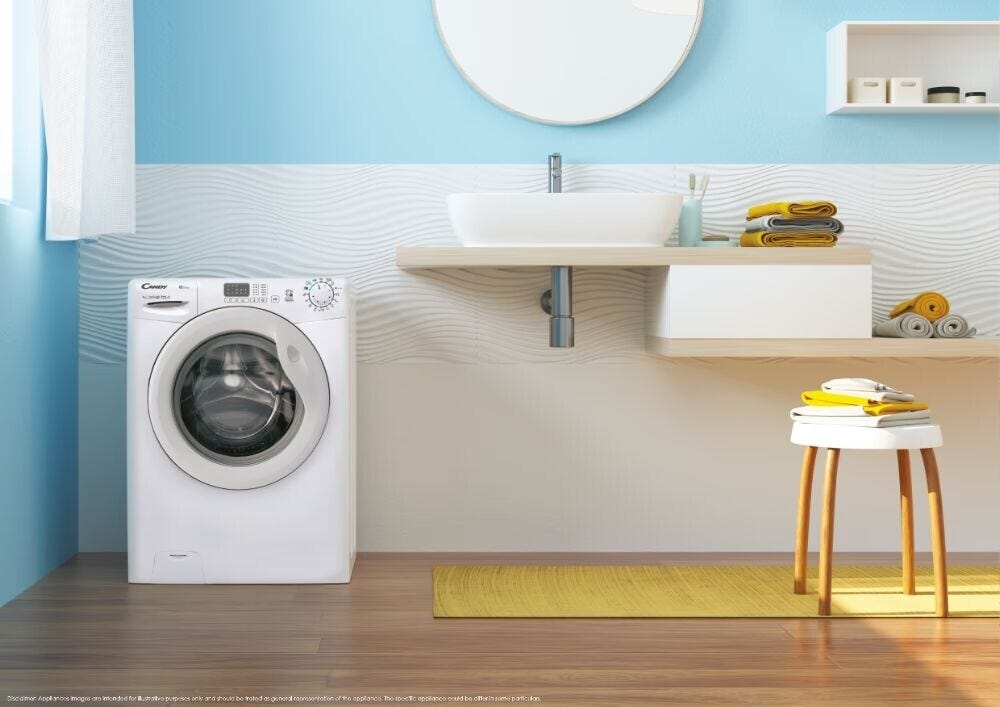 Candy EY294DWM5/1-S Easy Lavatrice cm. 60 - capacità 9 kg - bianco