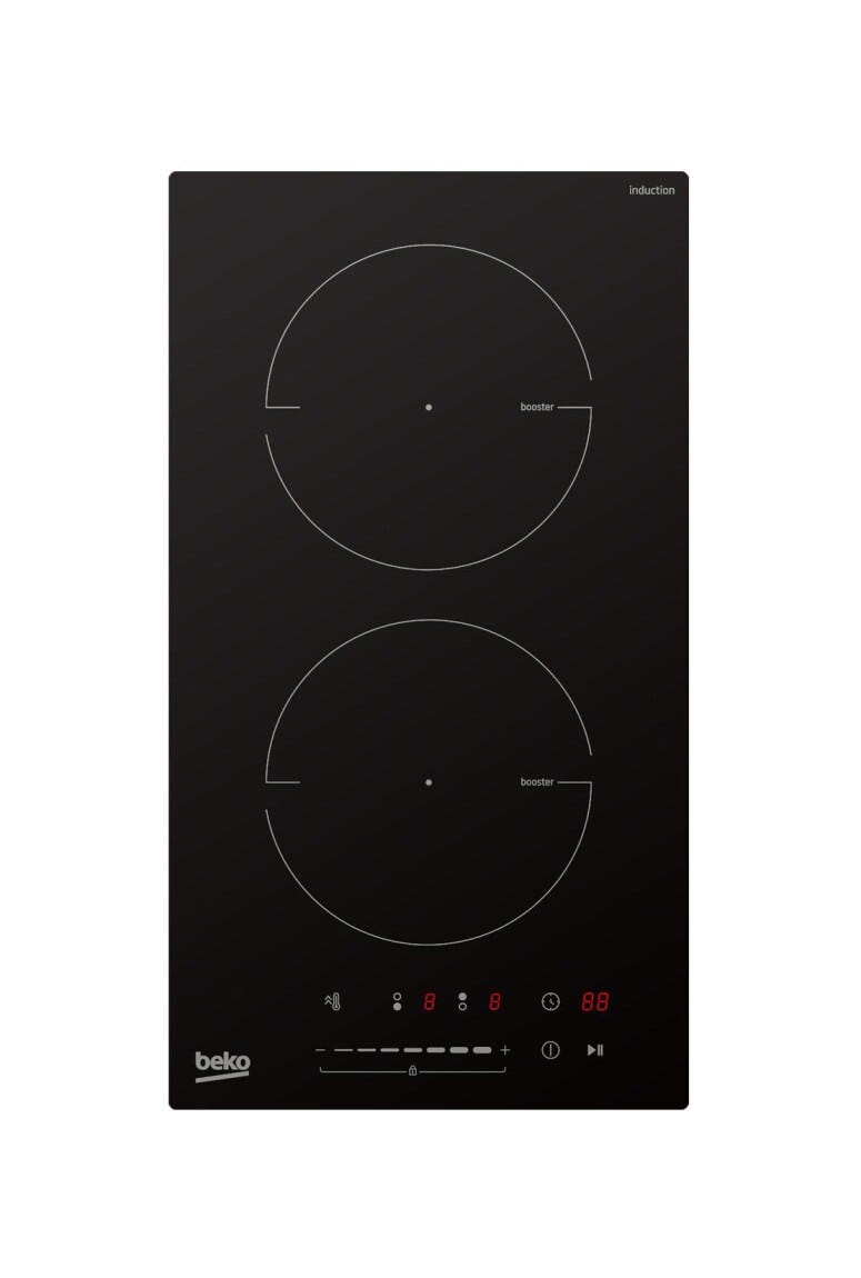 Beko HDI 32400 TO Piano cottura a induzione domino cm. 29 - vetro nero