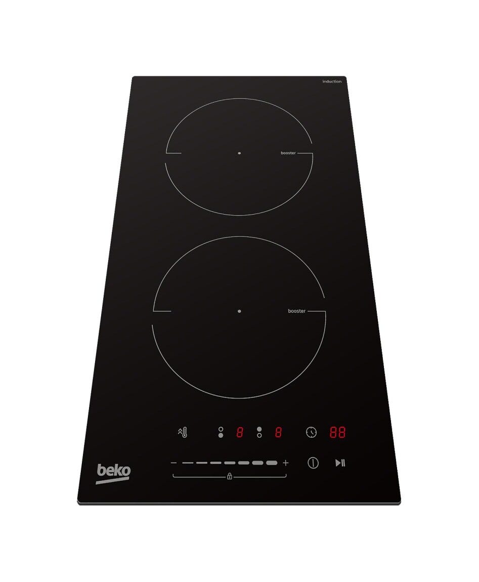 Beko HDI 32400 TO Piano cottura a induzione domino cm. 29 - vetro nero