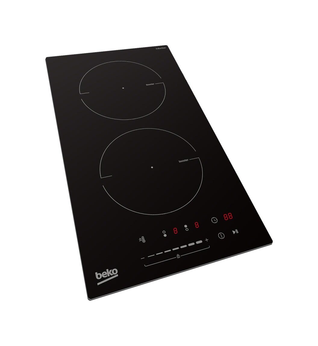 Beko HDI 32400 TO Piano cottura a induzione domino cm. 29 - vetro nero