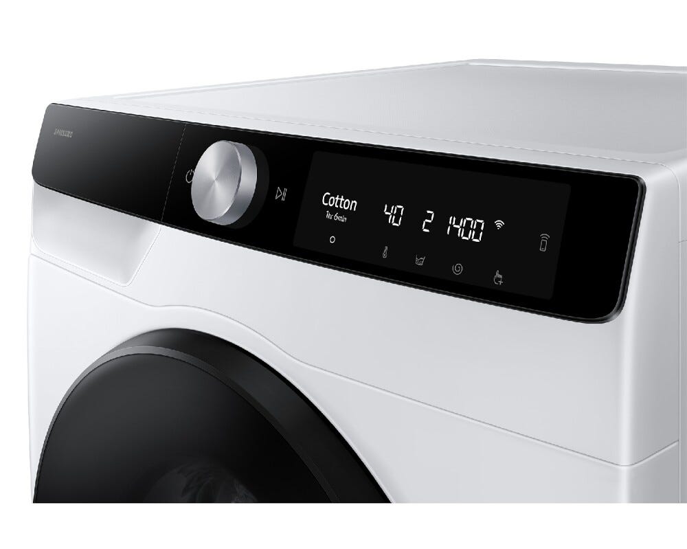 Samsung WD90DG6B85BKU4 Lavasciuga cm. 60 - lavaggio 9 kg - asciugatura 6 kg - bianco