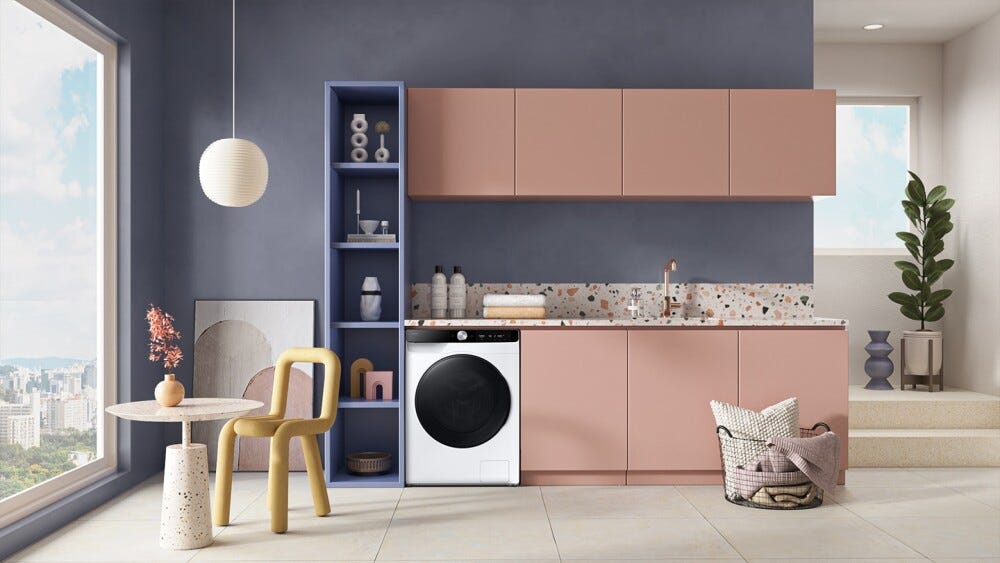 Samsung WD90DG6B85BKU4 Lavasciuga cm. 60 - lavaggio 9 kg - asciugatura 6 kg - bianco