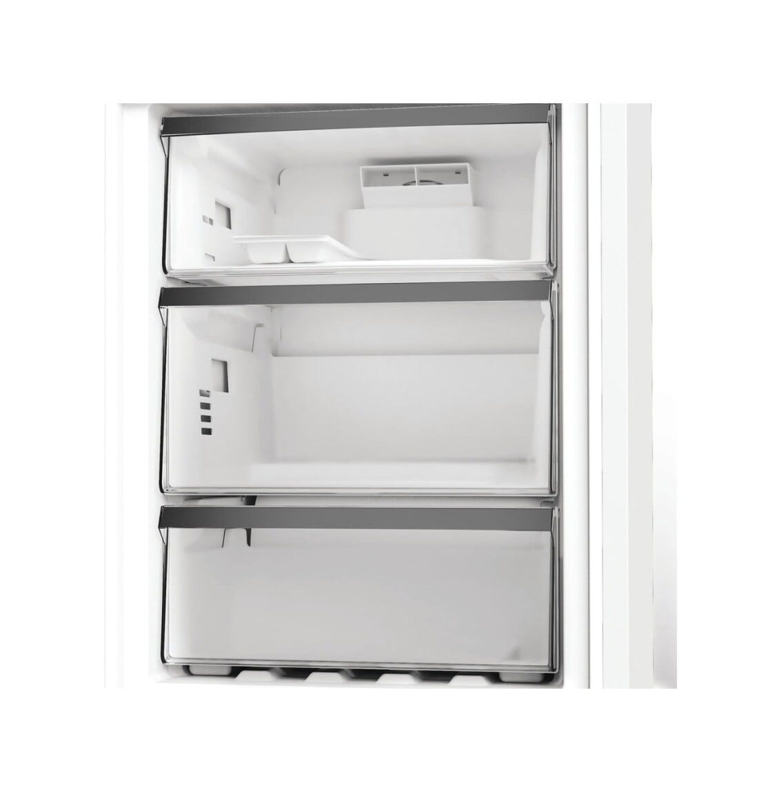 Whirlpool WHK26404XP7E Frigorifero con congelatore a libera installazione cm. 60 h. 204 - lt. 355 - inox