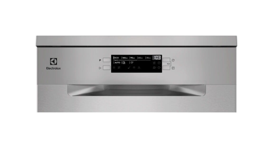Electrolux ESS68600SX Serie 700 GlassCare Lavastoviglie a libera installazione cm. 60 - 14 coperti - inox anti-impronta