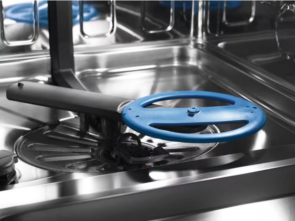 Electrolux ESS68600SX Serie 700 GlassCare Lavastoviglie a libera installazione cm. 60 - 14 coperti - inox anti-impronta