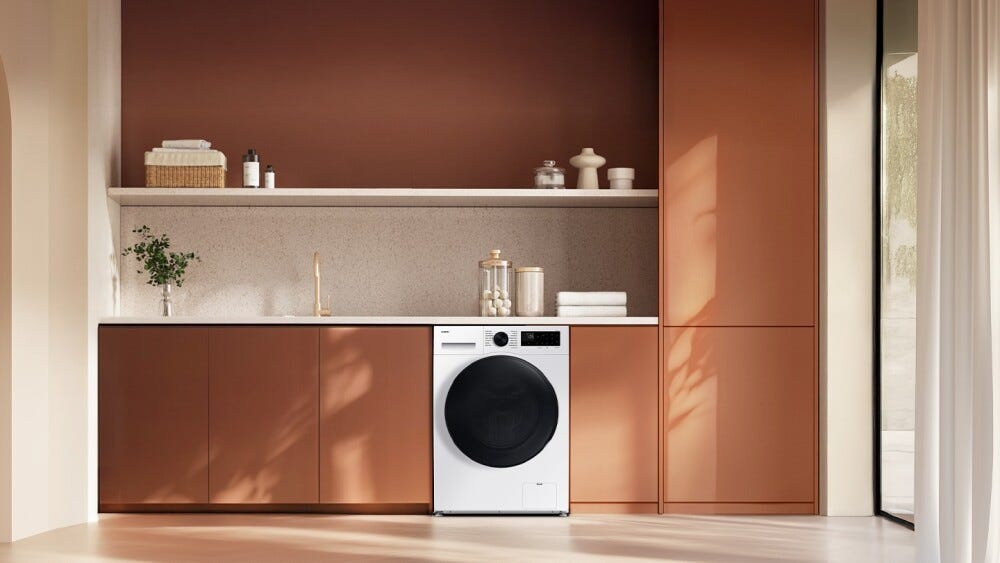 Samsung WD90DG5G3BELE Lavasciuga cm. 60 - lavaggio 9 kg - asciugatura 5 kg - bianco