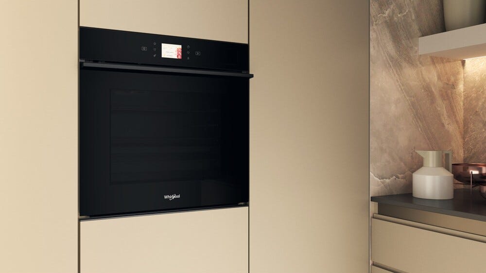 Whirlpool WOI9A8PT2SBA Forno a vapore pirolitico da incasso cm. 60 - nero