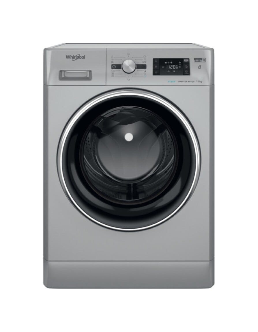 Whirlpool AWG 1114SD Lavatrice cm. 60 - capacità 11 kg - argento