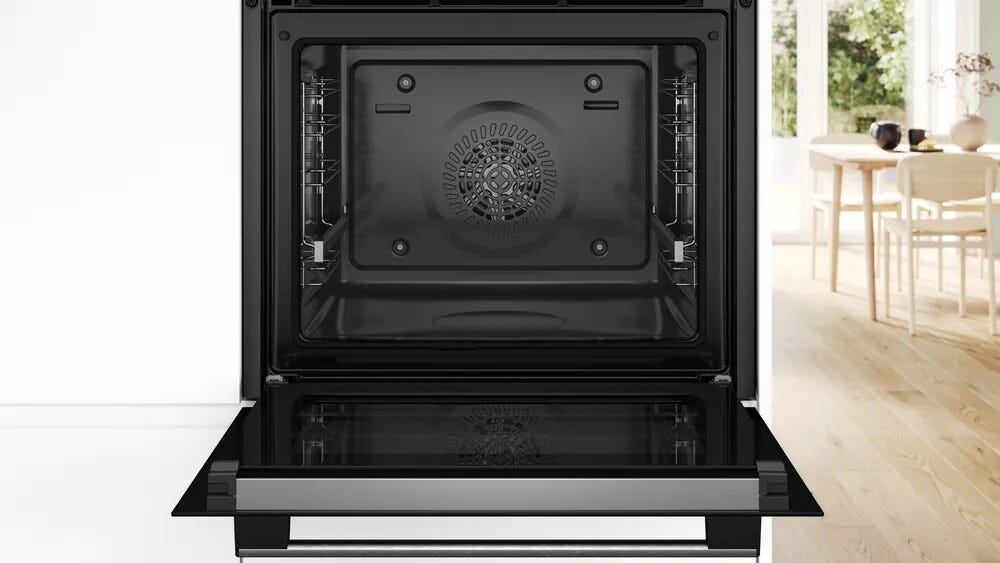 Bosch HQA574ES3 4 Forno incasso pirolitico combinato a vapore cm. 59 - inox