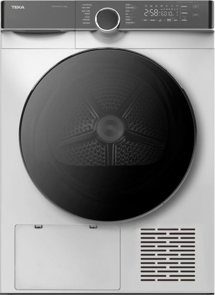 Teka SHK 81030 WH Asciugatrice cm. 60 - capacità 10 kg - bianco