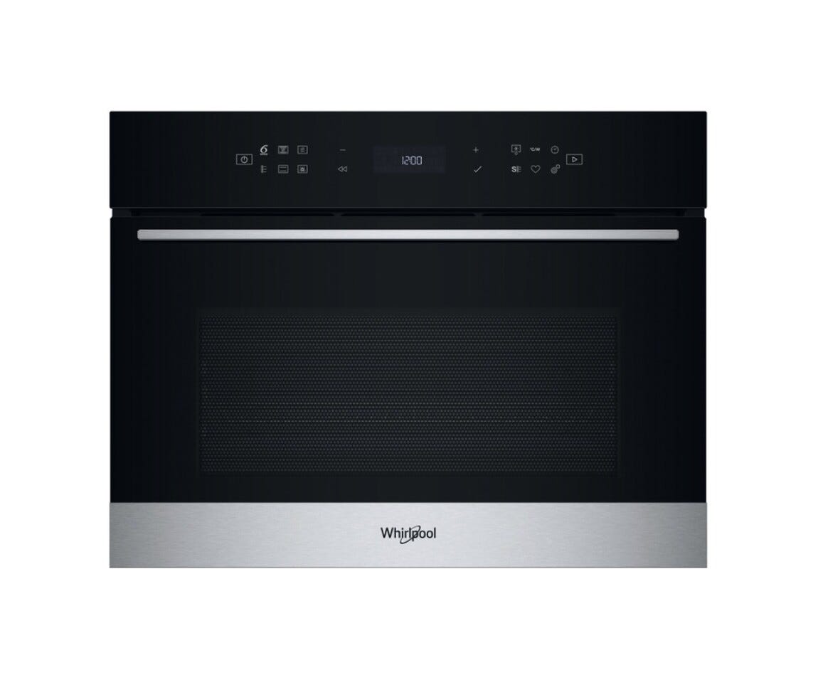 Whirlpool WCW7O7HTSX Forno microonde da incasso cm. 60 h. 46 - acciaio