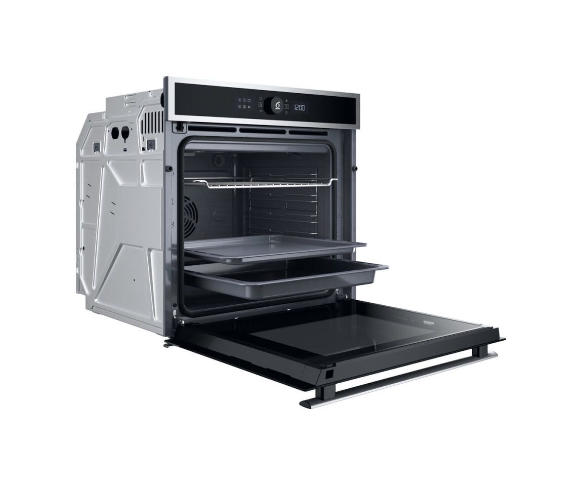Whirlpool WOI4IS8PM0SXA Forno elettrico pirolitico da incasso cm. 60 - inox