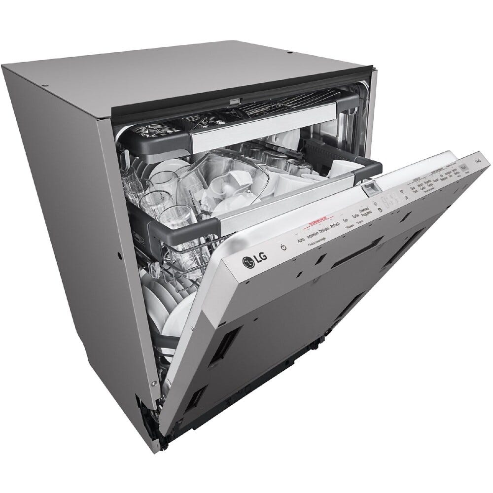 LG DB597TXS Serie 5 Quadwash Lavastoviglie integrata totale cm. 60 - 14 coperti