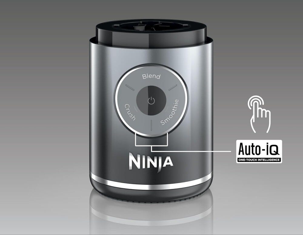 Ninja BC251EUGY Blast MAX Frullatore portatile senza fili 570 ml - grigio