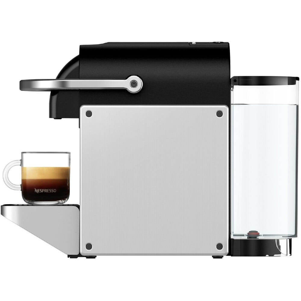 De Longhi EN127SDMX Pixie Macchina per caffè automatica - argento/nero