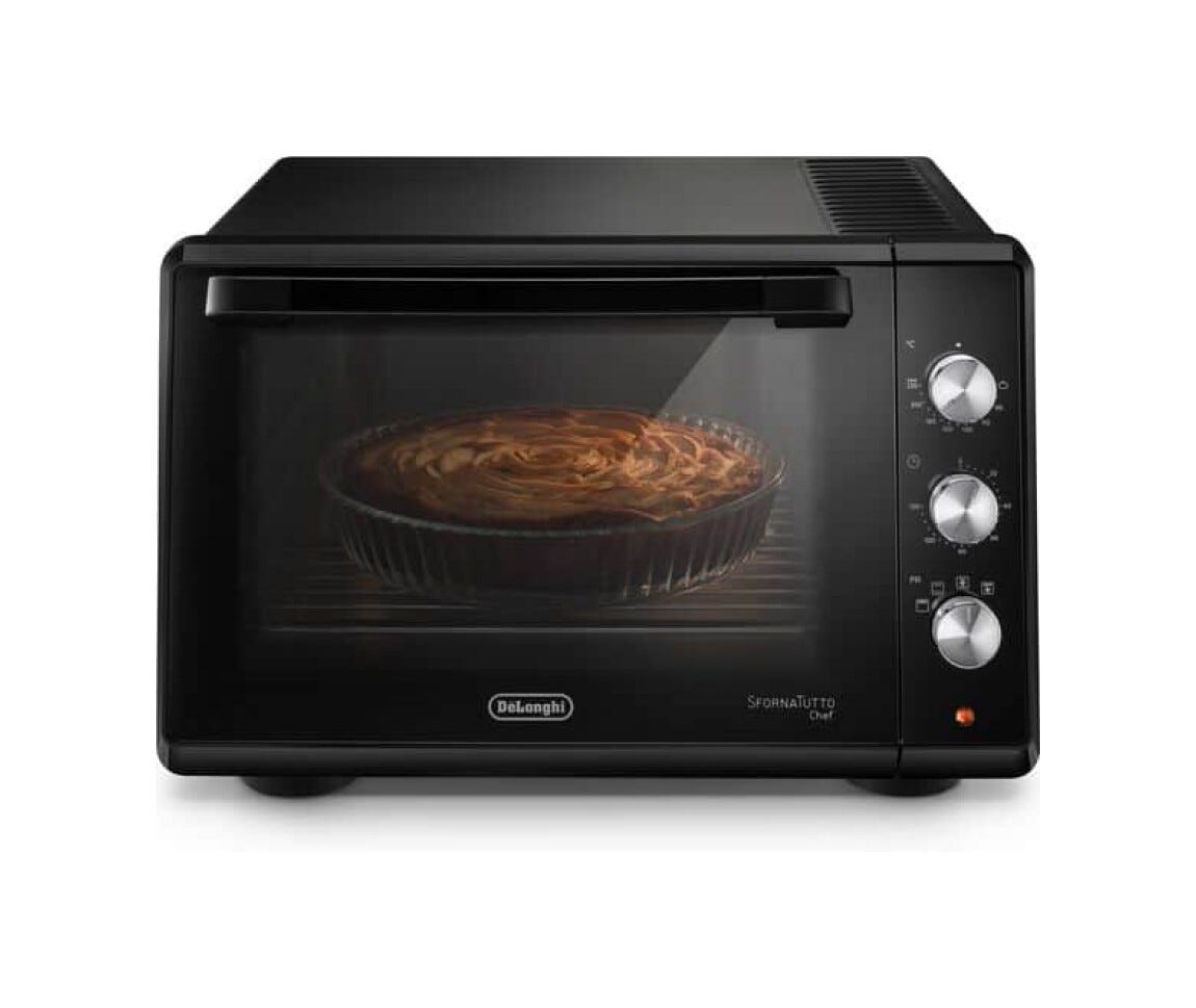 De Longhi EO34302 Sfornatutto Chef Forno elettrico cm. 53 - nero