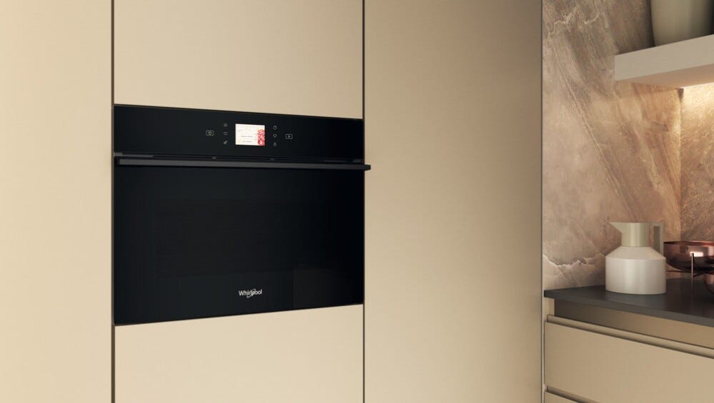 Whirlpool WCW9O7PHTSB Forno microonde da incasso cm. 60 h. 46 - nero