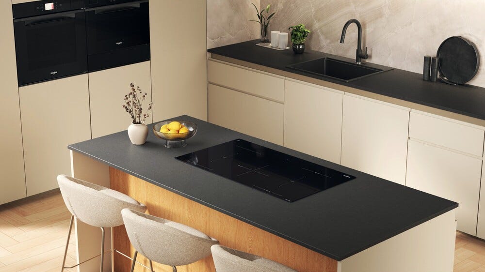 Whirlpool WEX9024DCFF2 Piano cottura induzione cm. 91 - vetroceramica nero