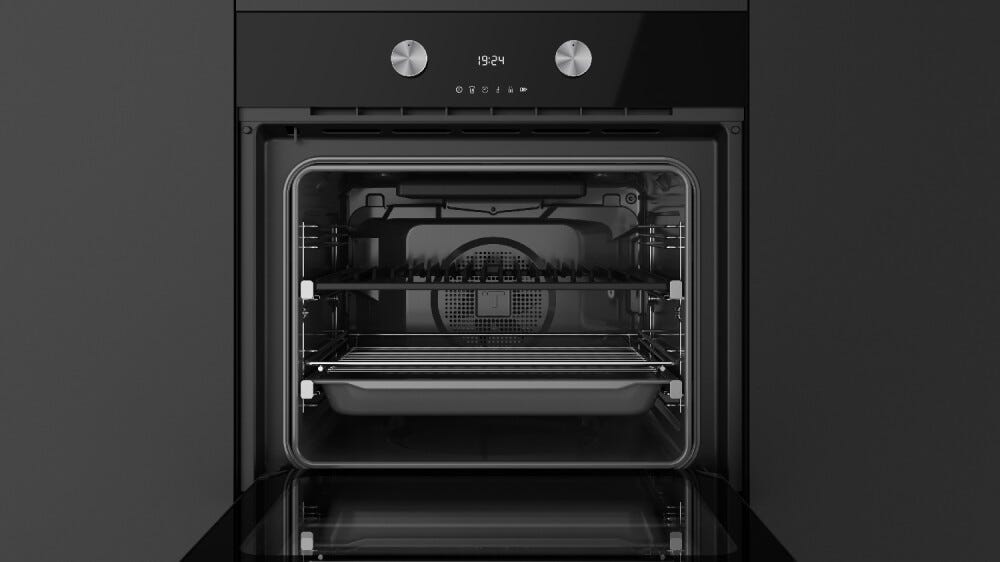 Teka SteakMaster Lite Forno multifunzione pirolitico cm. 60 - nero