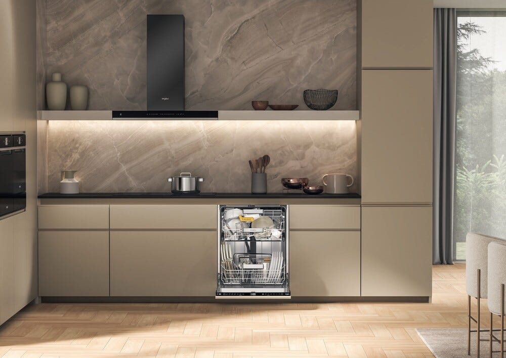 Whirlpool WH8IA15AM3TUCH0 Lavastoviglie integrata totale cm. 60 - 15 coperti