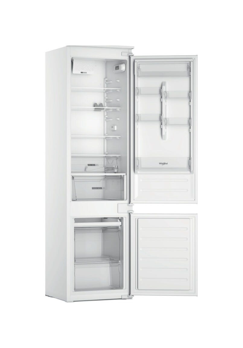Whirlpool WHC20D011B1 Frigorifero con congelatore da incasso cm. 54 h. 194 - lt. 300