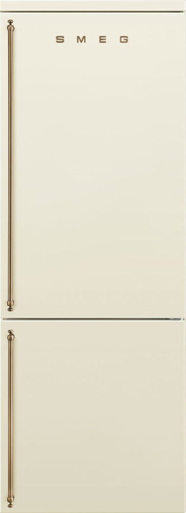 Smeg FA8005RPO6 Coloniale Frigorifero con congelatore a libera installazione cm. 71 h. 196 - lt. 481 - panna - cerniere destra
