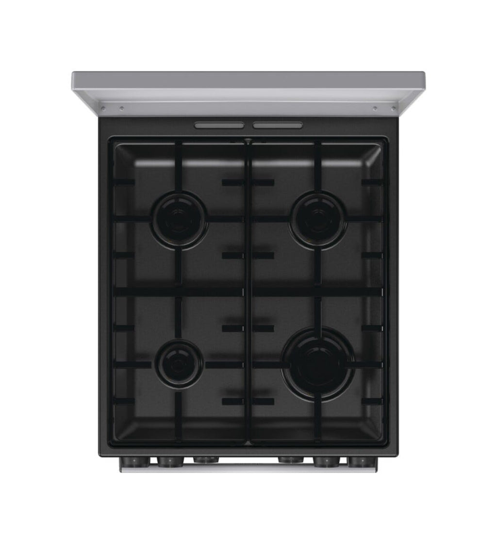Gorenje GK5C63SH G600 Cucina da accosto cm. 50 - 4 zone a gas + 1 forno elettrico - grigio