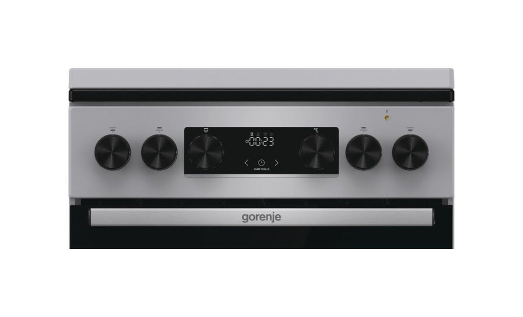 Gorenje GK5C63SH G600 Cucina da accosto cm. 50 - 4 zone a gas + 1 forno elettrico - grigio