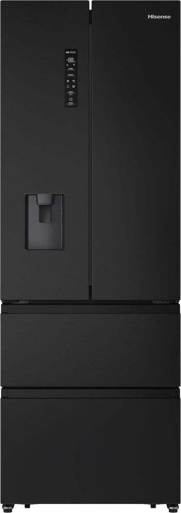 Hisense RF632N4WFE1 Frigorifero con congelatore french cm. 70 h. 200 - lt. 485 - black inox