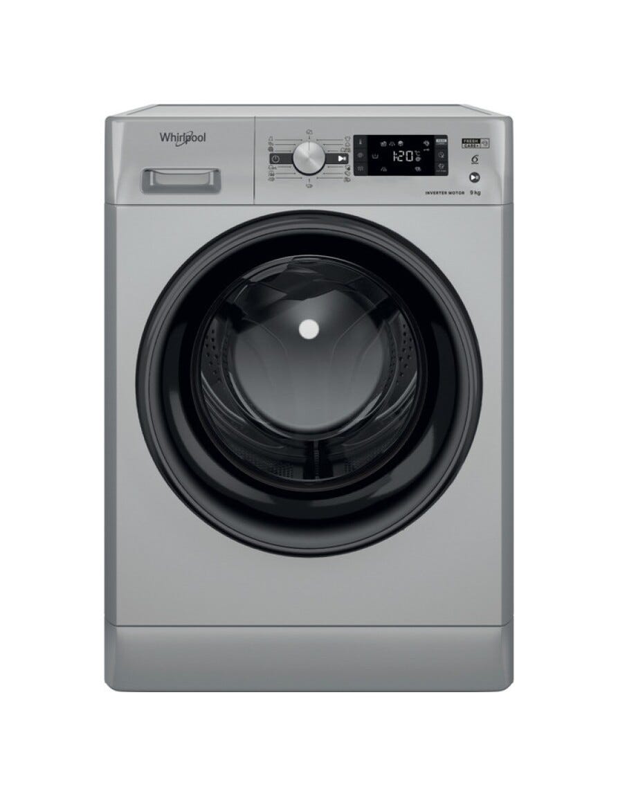Whirlpool AWG 914 S/D1 Lavatrice cm. 60 - capacità 9 kg - argento