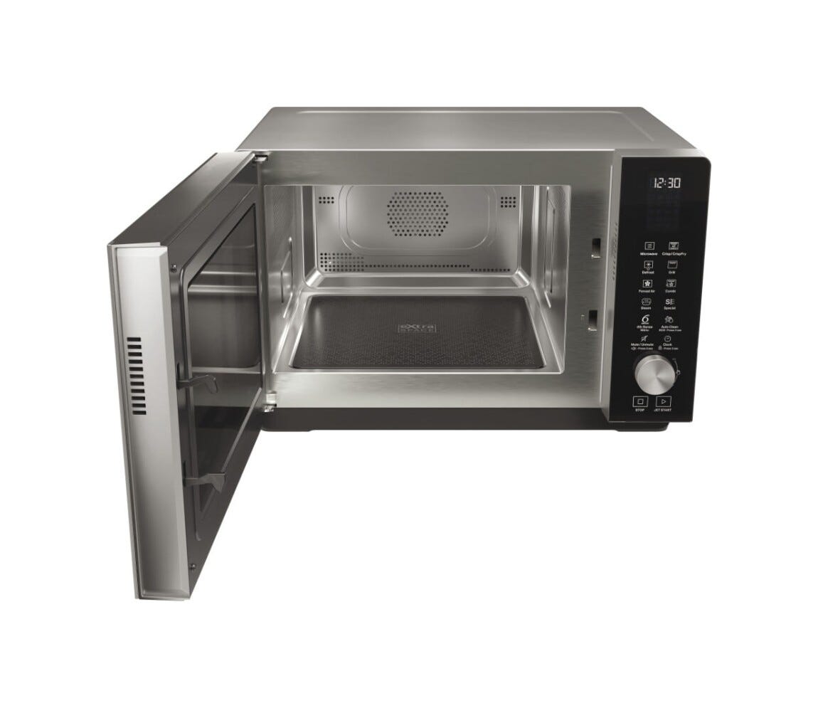 Whirlpool MWF 259 SBDMX Forno microonde con grill cm. 49 - argento/nero
