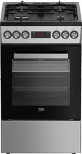 Beko FSM52332DXDT Cucina da accosto cm 50 - 4 fuochi + 1 forno elettrico - inox