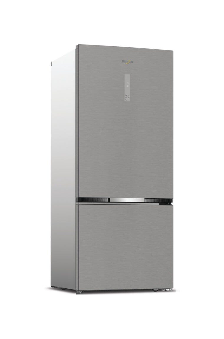 Whirlpool WHK2 6554 X6E Frigorifero con congelatore a libera installazione cm. 78 h. 188 - lt. 551 - inox