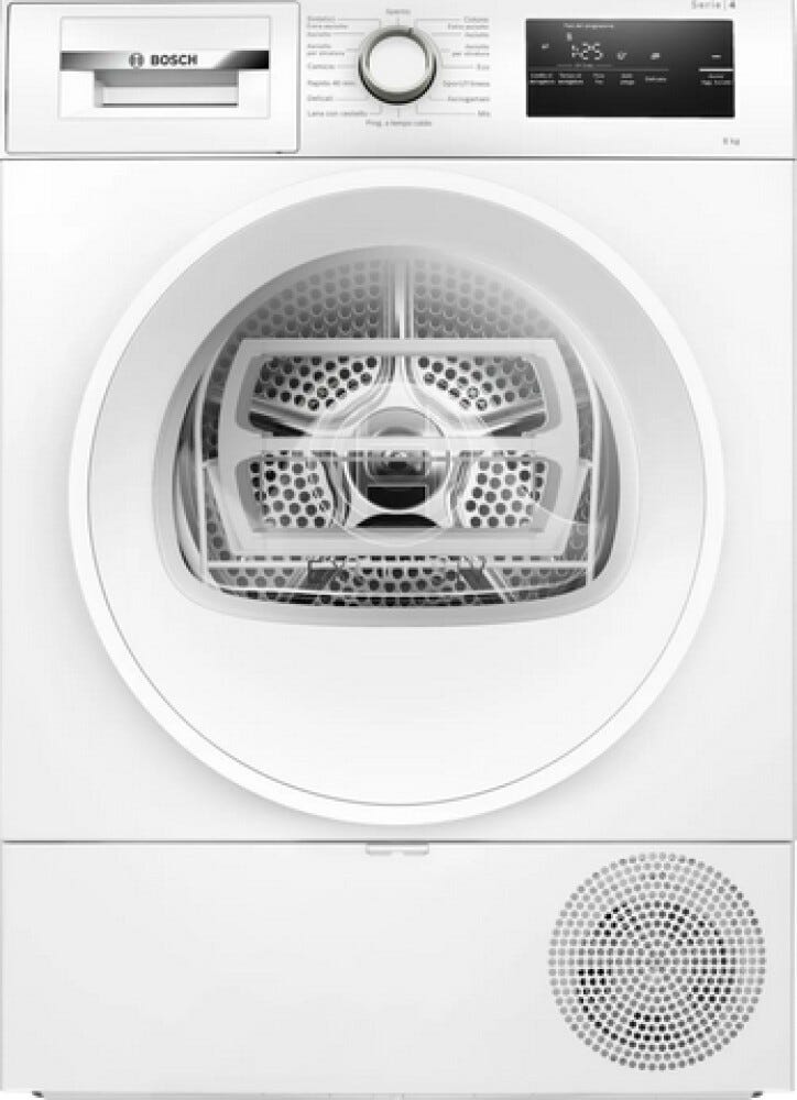 Bosch WTH8521EII 4 Asciugatrice cm. 60 - capacità 8 kg - bianco