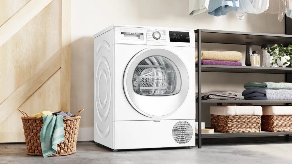 Bosch WTH8521EII 4 Asciugatrice cm. 60 - capacità 8 kg - bianco