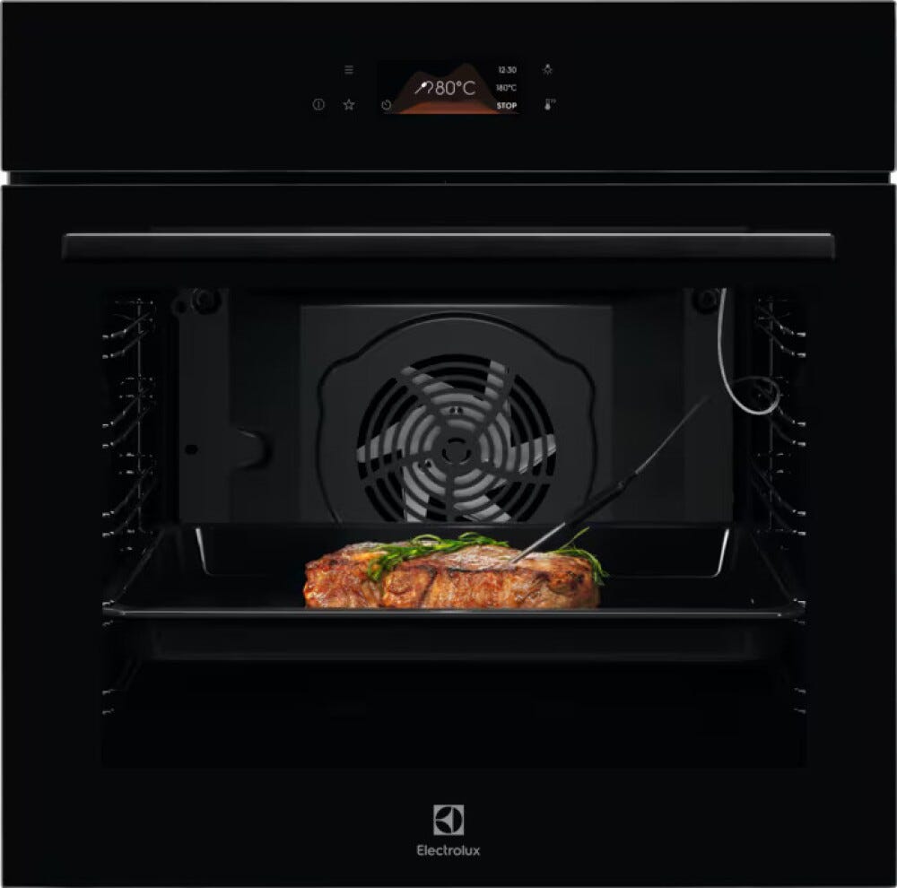 Electrolux LOD8P39Z Serie 500 SurroundCook Forno a vapore pirolitico da incasso cm. 60 - nero