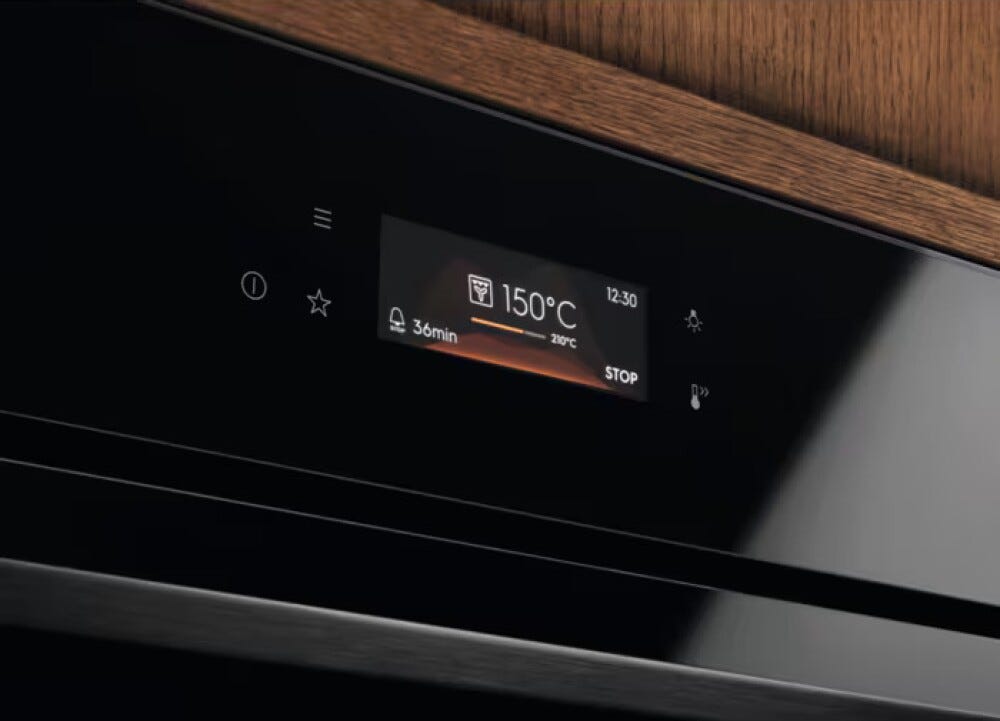 Electrolux LOD8P39Z Serie 500 SurroundCook Forno a vapore pirolitico da incasso cm. 60 - nero