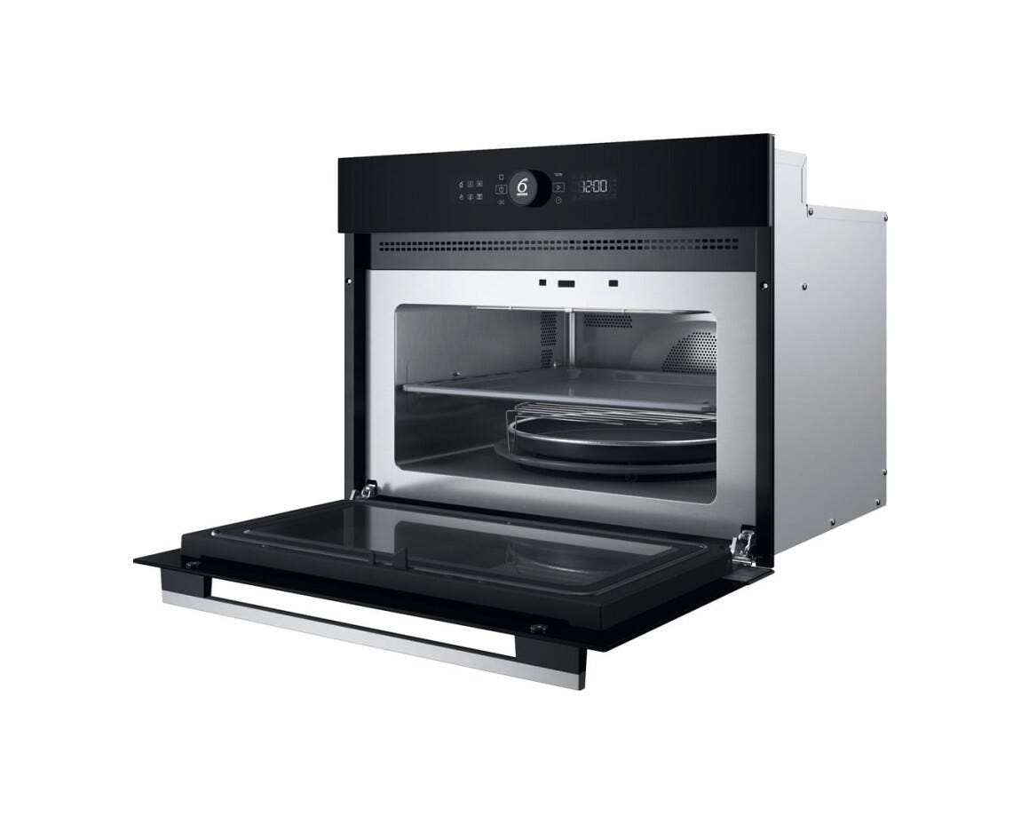 Whirlpool WMW5WHMX Forno microonde da incasso cm. 60 h. 46 - inox