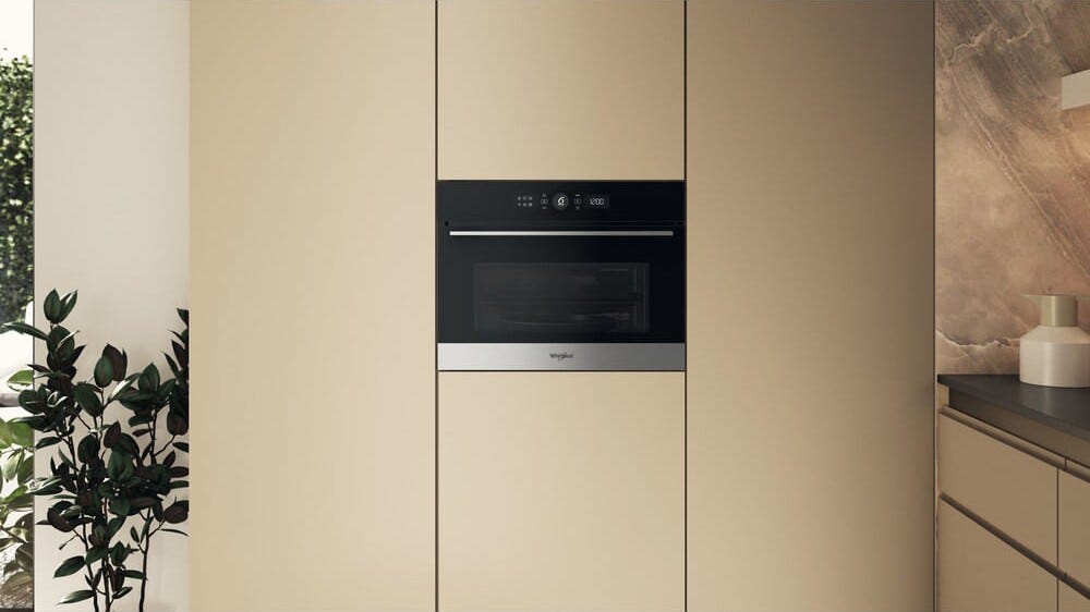 Whirlpool WMW5WHMX Forno microonde da incasso cm. 60 h. 46 - inox