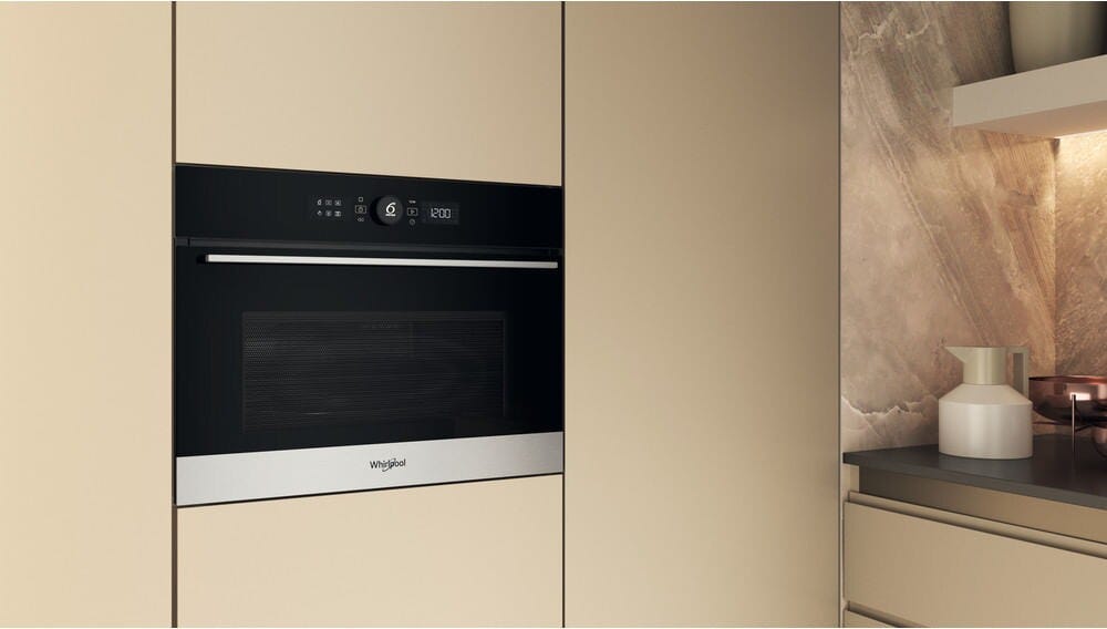 Whirlpool WMW5WHMX Forno microonde da incasso cm. 60 h. 46 - inox