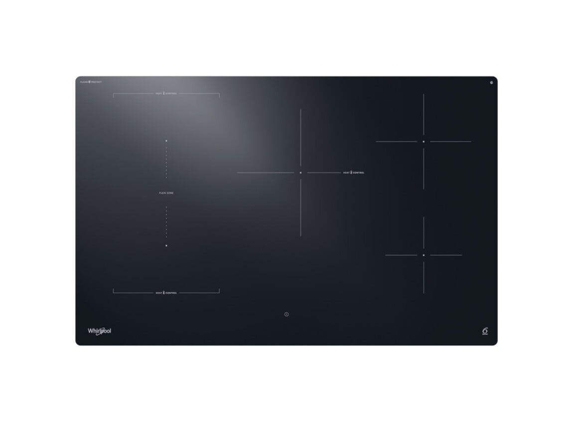 Whirlpool WTX8017DCF2 Collezione W Piano cottura a induzione cm 80 - nero