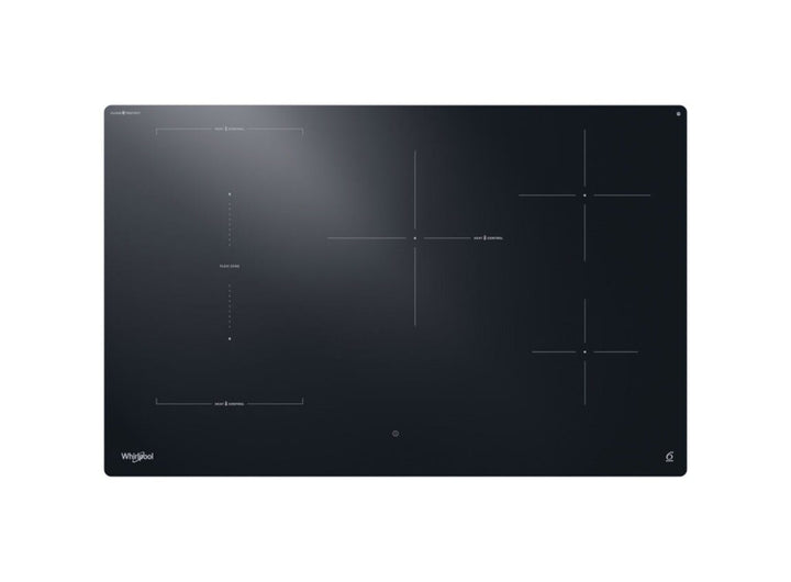 Whirlpool WTX8017DCF2 Collezione W Piano cottura a induzione cm 80 - nero