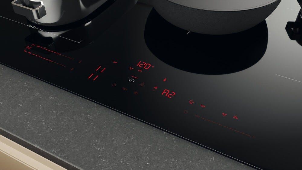 Whirlpool WTX8017DCF2 Collezione W Piano cottura a induzione cm 80 - nero