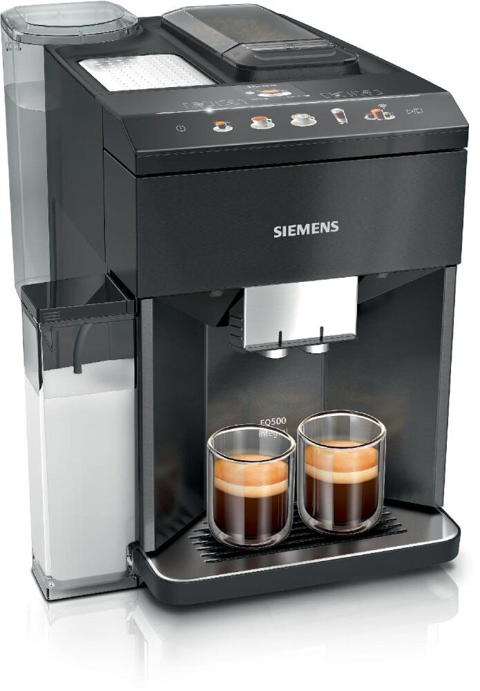 Siemens TQ518RX3 EQ500 Macchina per caffè automatica - nero