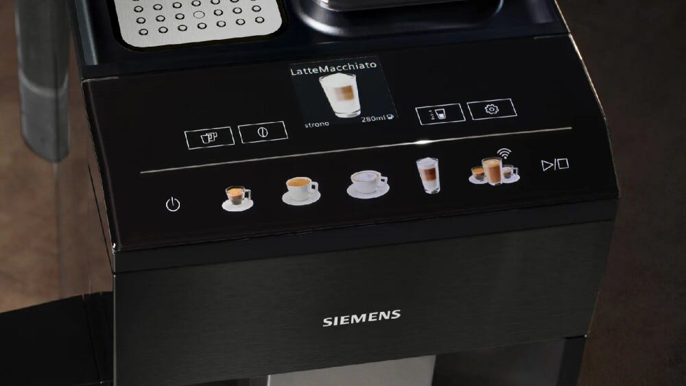Siemens TQ518RX3 EQ500 Macchina per caffè automatica - nero