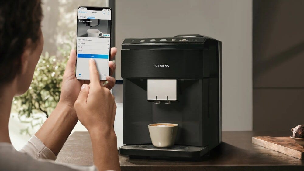 Siemens TQ518RX3 EQ500 Macchina per caffè automatica - nero