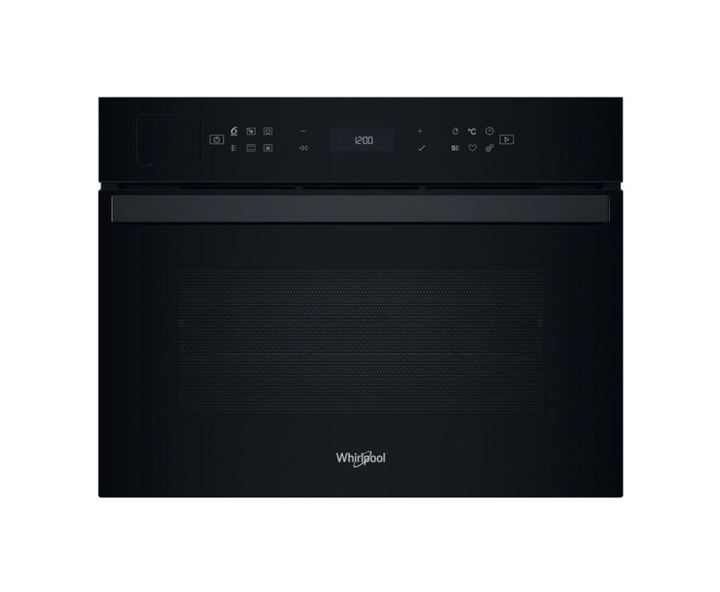 Whirlpool WCS6A9PHTSBA Forno elettrico da incasso 48 L, tecnologia Cook3, Forced Air, pulizia Steam Cleaning, Nero