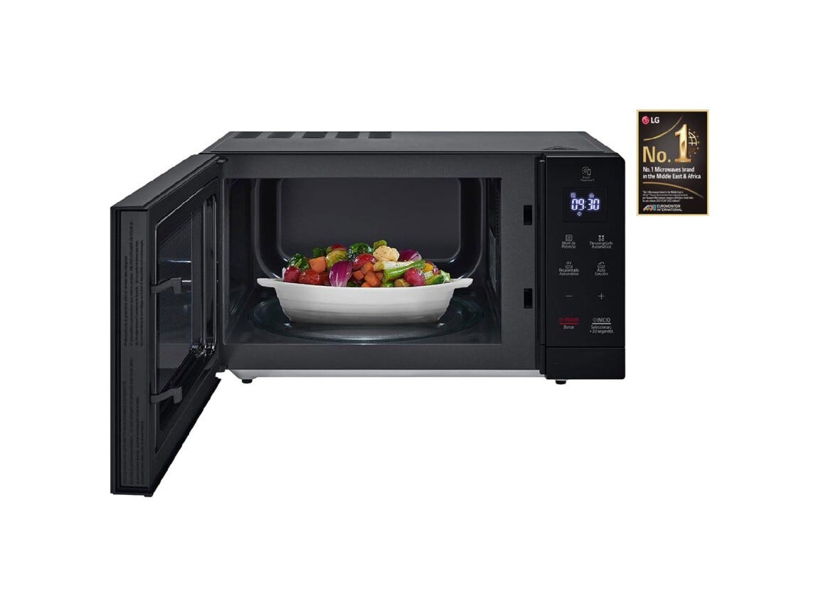 LG MS3032JAS NeoChef Forno a microonde cm. 51 - nero