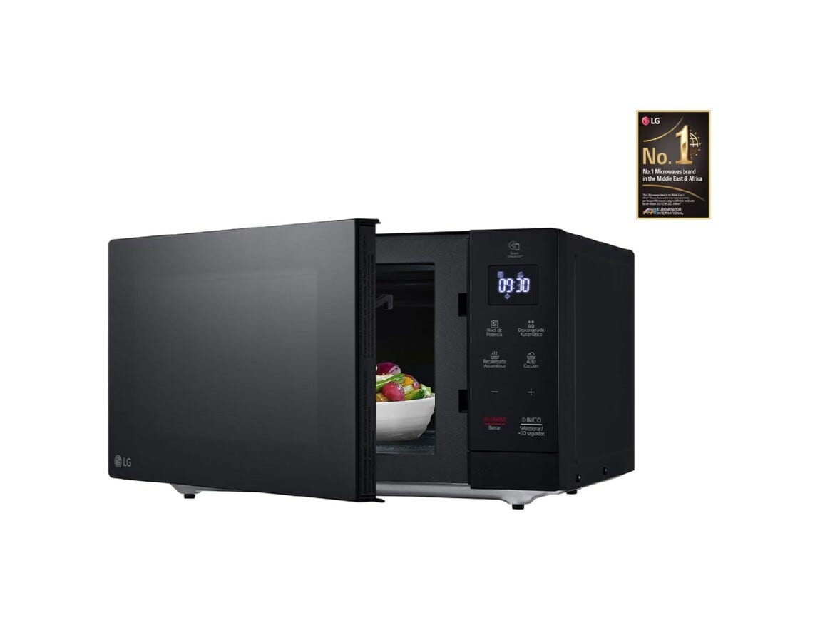LG MS3032JAS NeoChef Forno a microonde cm. 51 - nero