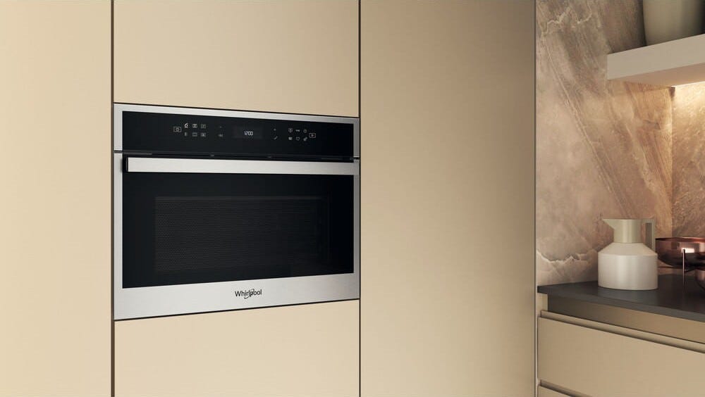 Whirlpool WCW6O7HTSX Forno combinato microonde da incasso cm. 56 h. 46 - inox